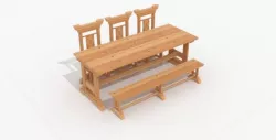 Medieval Dinning table