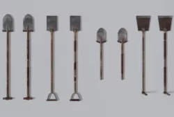 Medieval Shovel Collection
