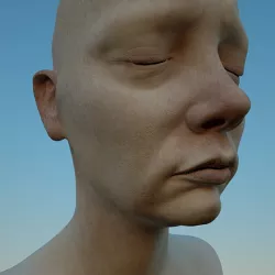 MIA 3D female head (OBJ & ZTL) (Mia and her Sisters / MIA)