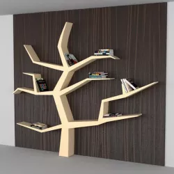 Modern Book Shelf Like Tree