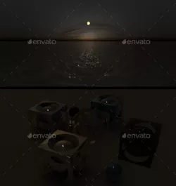 Ocean Night 5 - HDRI