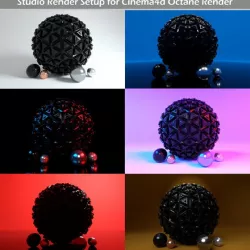 Octane Render Studio Setup for Cinema4d