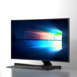 PC Monitor and keyboard