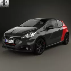 Peugeot 208 GTI 3-door 2015