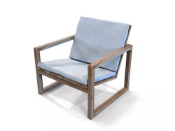 Poltrona Lounge Wooden Chair