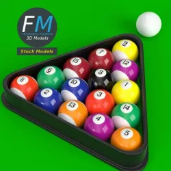 Pool billiard balls