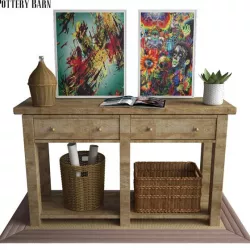Pottery Barn Livingston Console Table