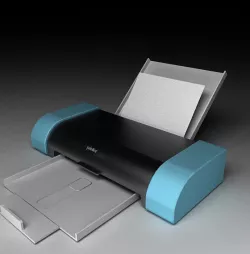 Printer Model withmaterials