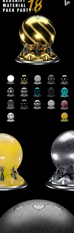 REDSHIFT MATERIAL PACK