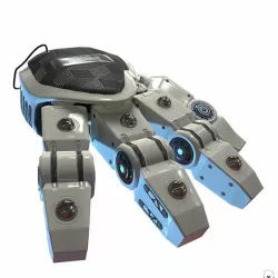 Robot Hand Low Poly PBR