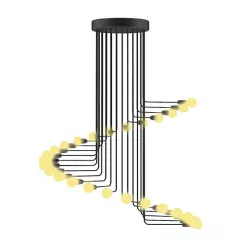 Round Modern Ceiling Lamp