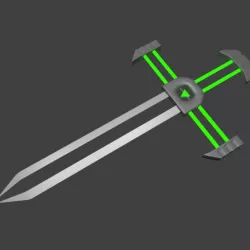 Sci-Fi Fantasy Sword