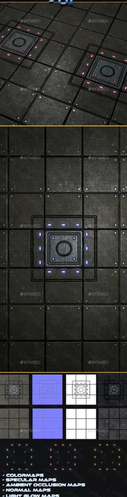 Sci-fi Floor Panel 01