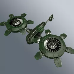 Sci-Fi helicopter