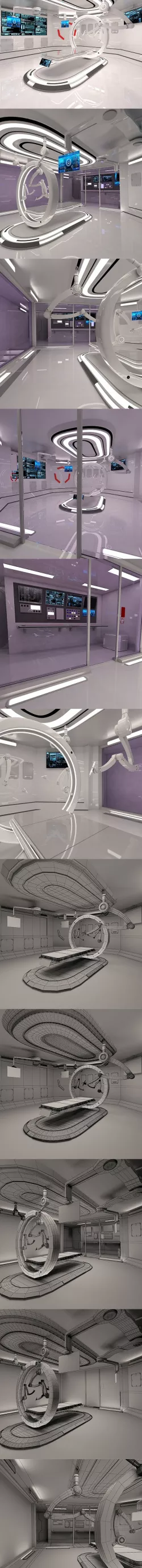 Sci Fi Medical Laboratory