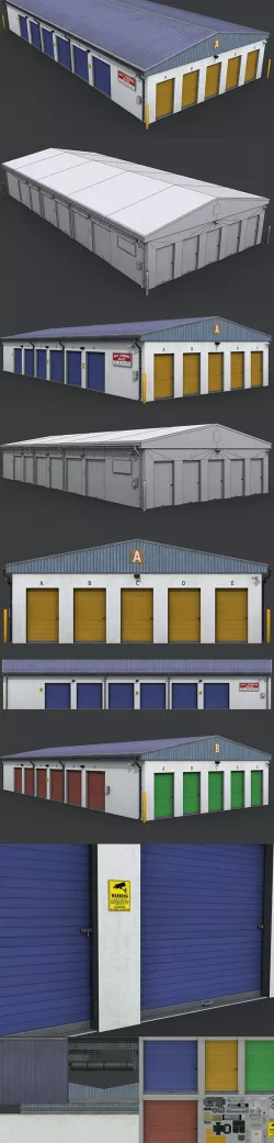 Selfstorage Warehouse Building