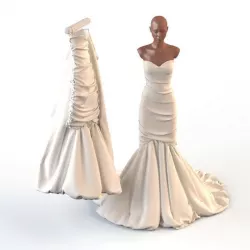 Set of womens clothing dresses