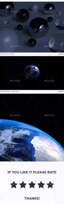 Space HDRi Map 001