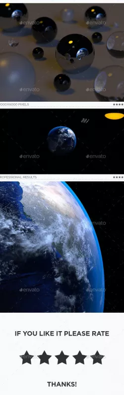 Space HDRi Map 003