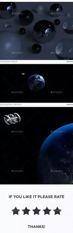 Space HDRi Map 004