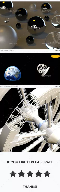 Space HDRi Map 005