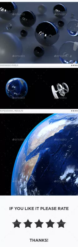 Space HDRi Map 006