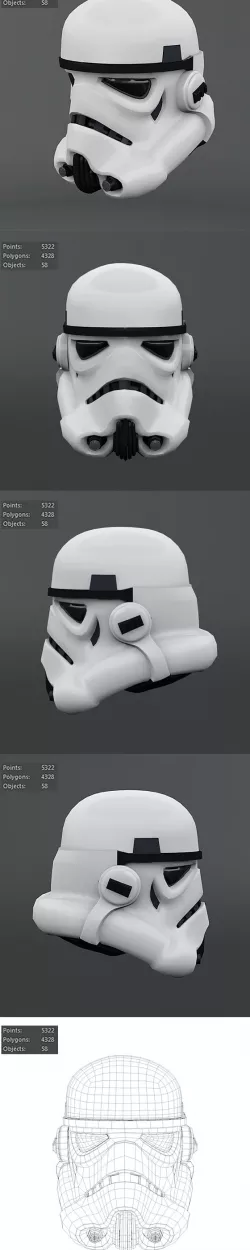 Stormtrooper 3D Moldes