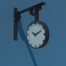 clock was installed façade street crossroads 3D Models | Page 1 | STLFinder