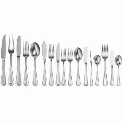 Table Cutlery 17 Items Set 3D Model