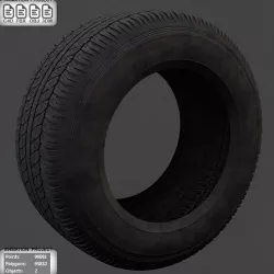 Tire 3D Model