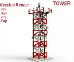 Tower Keyshot Render