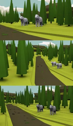 Vr Forest Model