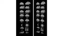 Weather Icons 3D Model