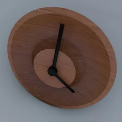 Wood Clock