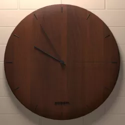 Wooden clock