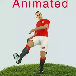 Zlatan Ibrahimovic Game Ready Football Player Kick Animation