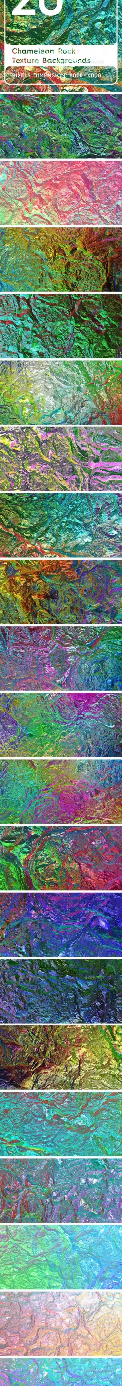 20 Chameleon Rock Texture Background
