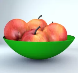 3D Apple Model