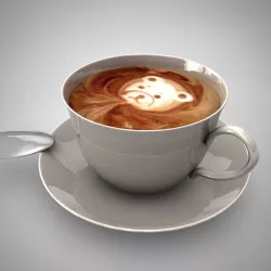 3D Coffee Cup