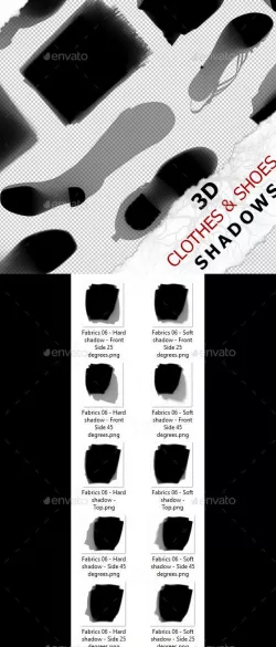 3D Shadow - Fabrics 06