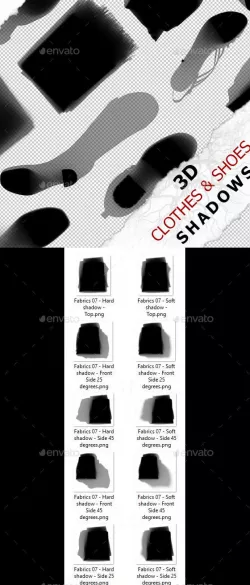 3D Shadow - Fabrics 07