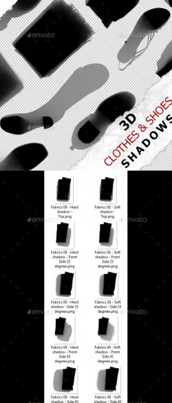 3D Shadow - Fabrics 08
