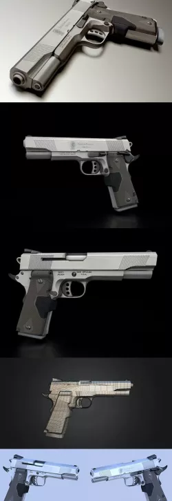 45 ACP Smith And Wesson, Hand Gun