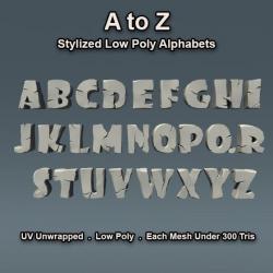 a to z alphabets with pictures download 3D Models | Page 1 | STLFinder