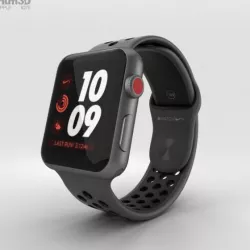 Apple Watch Series 3 Nike+ 42mm GPS Space Gray Aluminum Case Anthracite/Black Sport Band