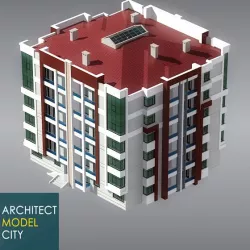 Architectural Home 3d Model OC-04