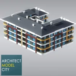 Architectural Home 3d Model OC-05