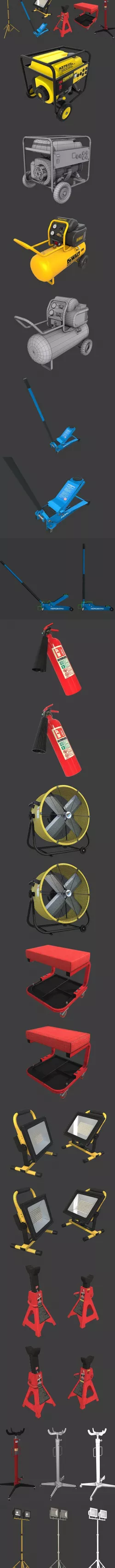 Autoservice Props Pack Vol 2