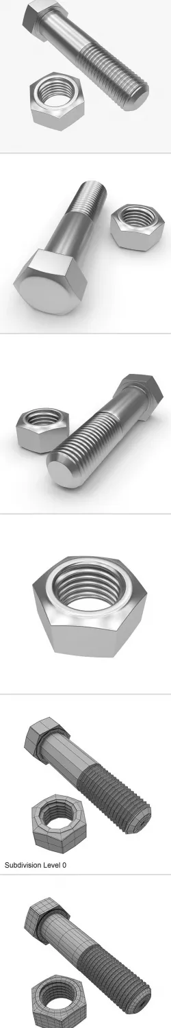 Bolt and nut