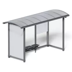 Bus Stop 3D Model